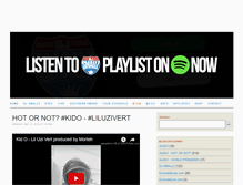 Tablet Screenshot of djsmallz.com